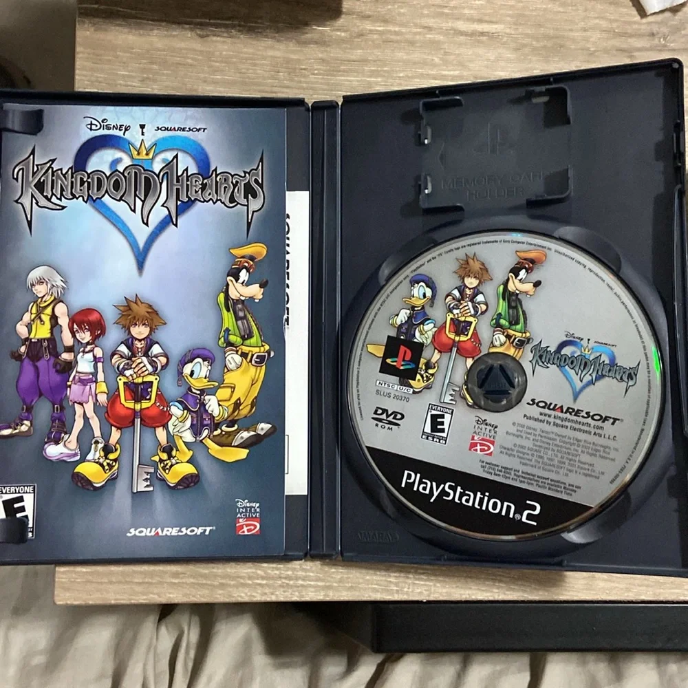 Kingdom Hearts (Sony PlayStation 2 PS2) Black Label CIB - Picture 3 of 4